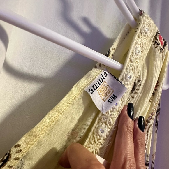 Beautiful light yellow sun dress - Picture 4 of 5